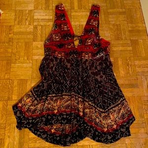 Size M Free People Boho Blouse